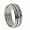 316L stainless steel ring - Width: 8mm (Size 8)stone - Width: 7mm (Sizes 8-12)