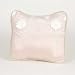 Olivia Pink Moire Pillow with Dimensional Flower Header