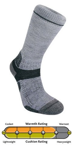 Buy Bridgedale Socks Ladies Endurance Trekker Socks (Silver  Grey) - S by Bridgedale Socks