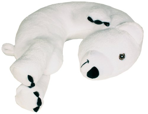 Lil' Lewis  Explorers Polar Bear Neck Pillow,Polar Bear,One Size