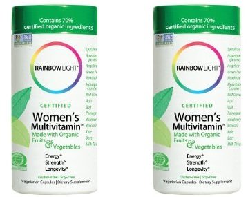Rainbow Light, Women's Organic Multivitamin, 120 Capsules (2 pack) Rainbow Light, Women's Organic Multivitamin, 120 Capsules (2 pack)