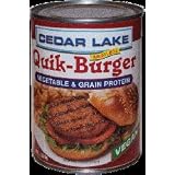 Cedar Lake Quik Burger 19 Oz Cans Case
