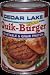 Cedar Lake Quik-Burger, 19 oz. cans (Case of 12), Vegan