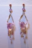 Erickson Beamon dangling Nightshade earrings