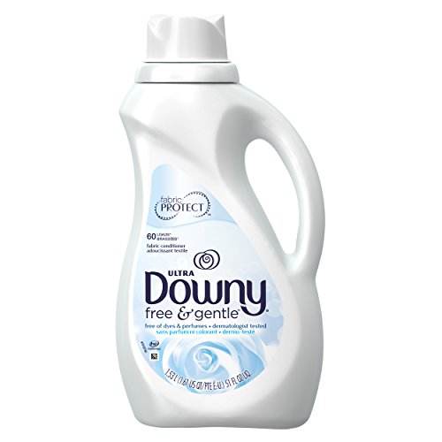 Downy Ultra Free & Gentle Liquid Fabric Softener 60 Loads 51 Fl Oz