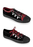 Canvas D-Ring Lace-Up Low Top Sneaker