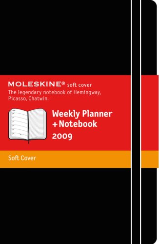2009 Moleskine Pocket Weekly Notebook 12mths