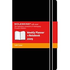 2009 Moleskine Pocket Weekly Notebook 12mths