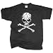 Produkt-Bild: T-Shirt Totenkopf Skull, schwarz, Gr.M