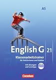 Produkt-Bild: English G 21 - Ausgabe A: Band 5: 9. Schuljahr - 6-j&auml;hrige Sekundarstufe I - Klassenarbeitstrainer mit L&ouml;sungen und CD