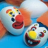 Clown Face Magnets Craft Kit (Makes 24)
