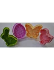 Kitchen: NY CAKE Easter Plunger and Cutter, Set of 4 - NY CAKE