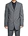 New Men's 3 Button Single Breasted Gray (Grey) Dress Suit
