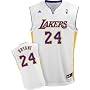 Kobe Bryant Jersey: adidas 2010 White Replica #24 Los Angeles Lakers Jersey