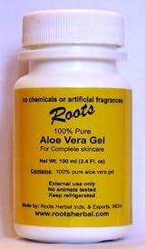 100% Pure Aloe Vera Gel -- Without Chemicals and Without Additives