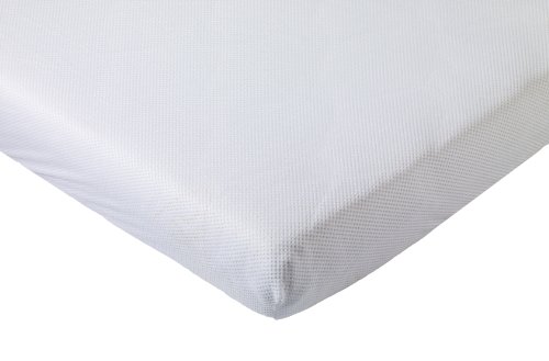 AeroSleep AC-080-040-W - Baby Fitted Sheet, 40 x 80 cm, white Preisvergleich