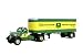 SpecCast 38019 John Deere White WC22 Truck Die Cast with Vintage Van Trailer