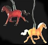 Review Kurt Adler  / Set Of 10 Running Horses Novelty Christmas Lights