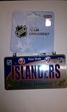 New York Islanders License Christmas Ornament