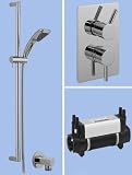 SL3 Recessed and TP60 Pumped Power Shower Pack