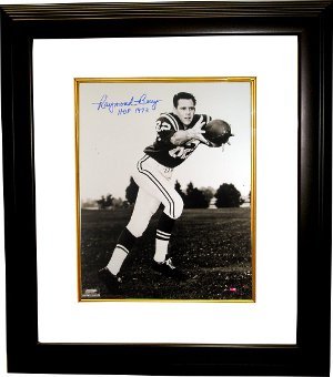 Raymond Berry signed Baltimore Colts 16x20 Photo Custom Framed HOF1973