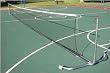 Portable Tennis Posts - Pair - 42' Standard w/ NT027 Net - Racket Sports