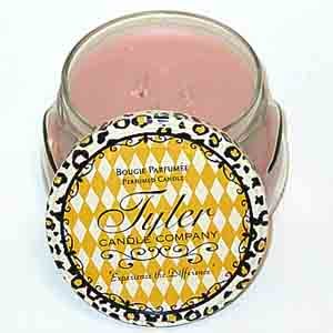 Tyler Glass Fragrance Candle 3.4 Oz,Mediterranean Fig