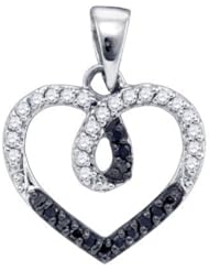 0.23CTW DIAMOND HEART PENDANT