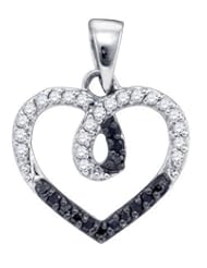 0.23CTW DIAMOND HEART PENDANT