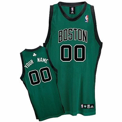 100% Authentic Polyester Adidas Boston Celtics Alternate Jersey