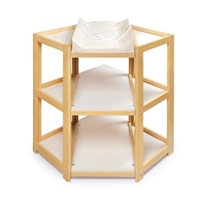 Badger Basket Diaper Corner Changing Table