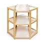 Badger Basket Diaper Corner Changing Table, Natural