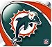 Miami Dolphins Vortex Mouse Pad