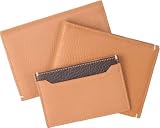 Verona Billfold Wallet, Tan/Brown, 4.5 x 3.25" Verona Billfold Wallet, Tan/Brown, 4.5 x 3.25"
