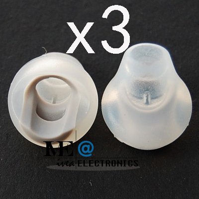 IVEA 3 pairs Replacement Medium Earbuds Tips for Bose In-ear Headphones Earphones