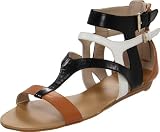 Nine West Womens Wispy T-Strap Sandal Sandals