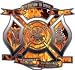 Desire to Serve Firefighter Decal Inferno 4 Reflective