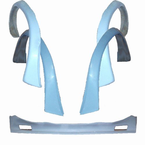 Price Compare 5pc Fiberglass Flare Kit (Spoiler + Flares) Blend Style 8396 Chevy / GMC Full