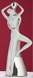Produkt-Bild: Gilde Skulptur / Sculpture Francis Paar "Romanze", 30511, platin/weiss