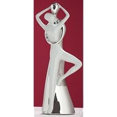 Gilde Sculpture Francis ROMANZE PLATIN/WEI� 30511