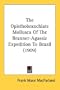 The Opisthobranchiate Mollusca Of The Branner-Agassiz Expedition To Brazil (1909)