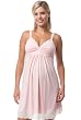 Belabumbum Lotus Lace Pink Maternity/Nursing Nightgown