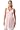 Belabumbum Lotus Lace Pink Maternity/Nursing Nightgown