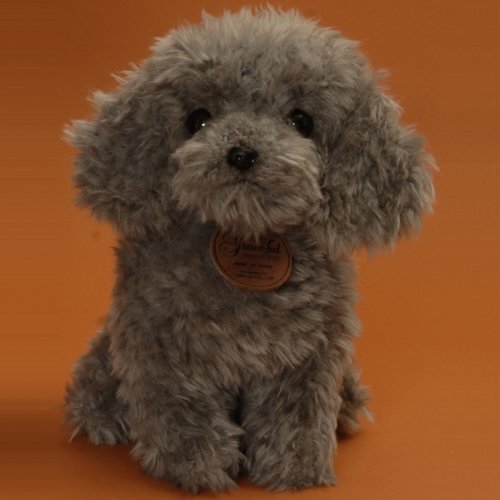 SANEI Toy New poodle gray seat Japan cute doll stuffed dog eBay