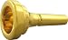 Denis Wick Gold-Plated Trombone Mouthpiece, 6AL