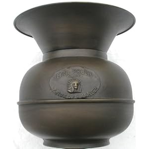 Solid Brass Spittoon Mail Pouch Tobacco