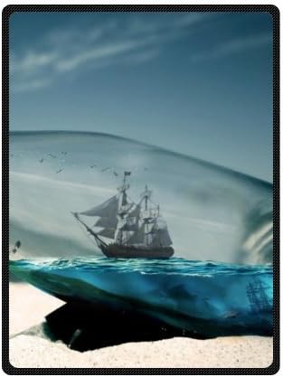 Pirate ship Soft Fleece Throw Blanket 58" x 80"(Large) Really Cheap