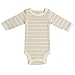 100% Organic Cotton Unisex Baby One Piece Bodysuit Onesie, Chemical & Dye-Free