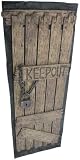 Animated Keep Out Door Panel Halloween Prop