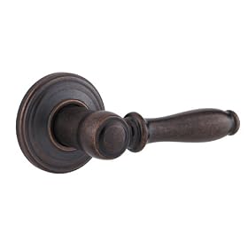 Kwikset 788ADL 501 CP Ashfield Half-Dummy Lever, Rustic Bronze